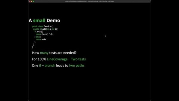 Start hunting the bugs - Mutation Testing