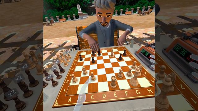 Chess Club VR at the park (Oculus Quest 2) смотреть онлайн