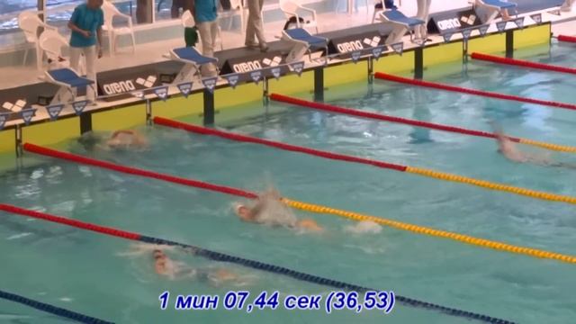 Хроника. Иванова Анна 25.06.2015 Рекорд турнира "ARENA" - Обнинск 200 к/пл - 2.25,67 смотреть онлайн