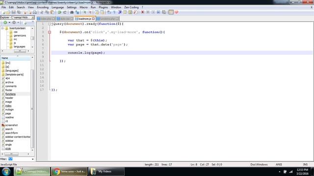 WORDPRESS ADVANCE: INFINITE AJAX LOADING HINDI PART 1 смотреть онлайн
