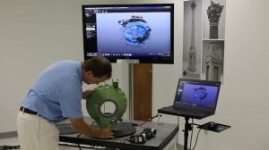 Демо видео использования 3D сканера Creaform HandySCAN 700