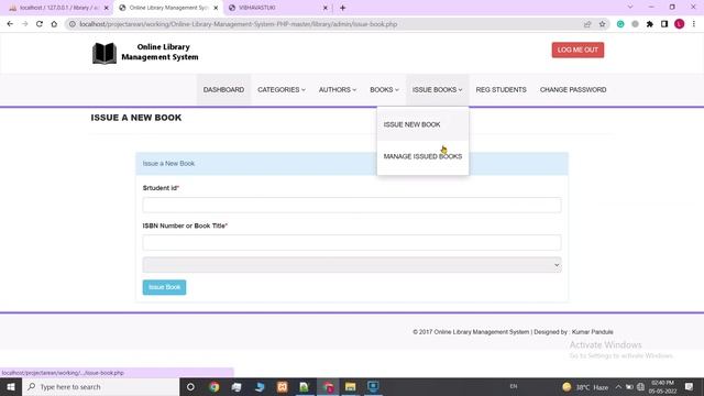 Library Management System in PHP projects смотреть онлайн