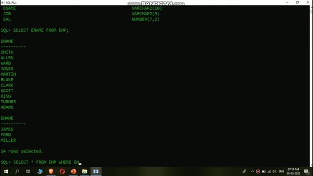 SQL tutorial 10.|Select Cammands in SQL | DQL commands смотреть онлайн