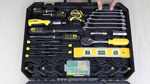 DEKOPRO 168 Piece Home Tool Kits Review смотреть онлайн