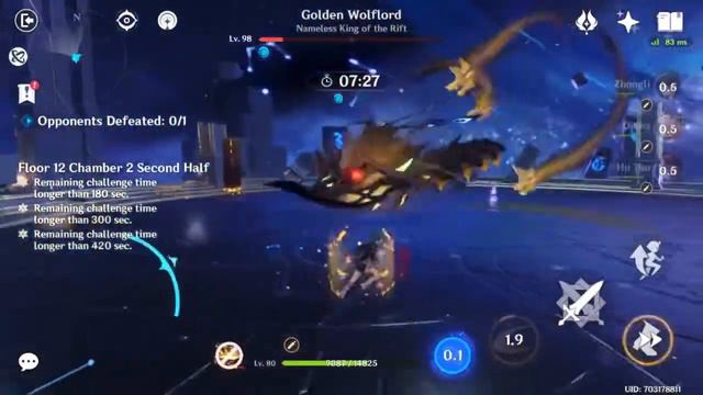 Genshin impact | new abyss 2.4 Mobile gameplay | Yae Miko team and Hu Tao team смотреть онлайн