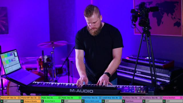 Layering Patches with Quick Select - Sunday Keys for Ableton Live смотреть онлайн