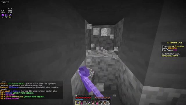 titanyum bulursam yayın biter - Survival Titanyum Minecraft Sonoyuncu смотреть онлайн