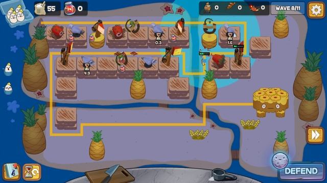 Defend The Cake - ПАУКИ ПРИШЛИ В ГОСТИ [#8] - Игра - Прохождение смотреть онлайн