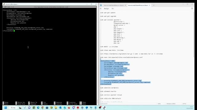 Installering af Wordpress på en ubuntu server på dansk смотреть онлайн