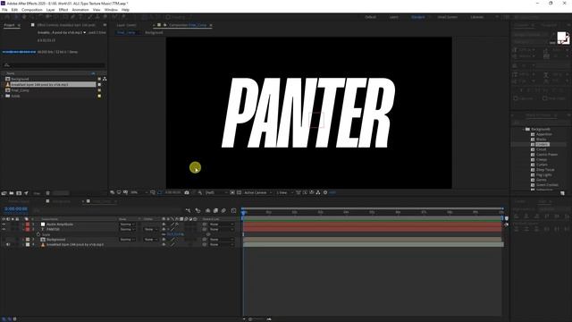 How to Make Text with Distortion React to Music in After Effects смотреть онлайн
