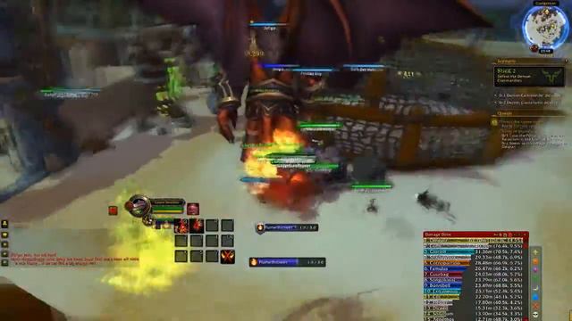 WoW Legion Invasions - Goblin Shredder FUN JUMP Bug/trick