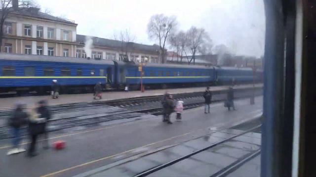 вид из окна по дороге в Буковель