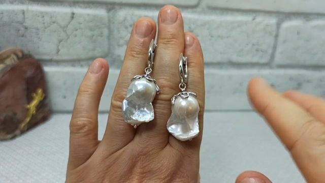 Белоснежный Барочный ЖЕМЧУГ - Серебро! смотреть онлайн