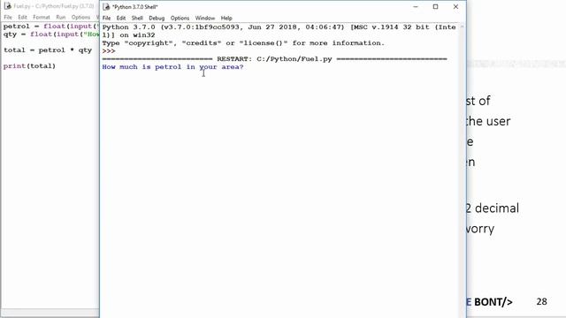 9 - Python Programming - Rounding and Formatting смотреть онлайн