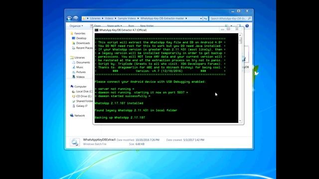 Decrypt WhatsApp Messages | Non-Rooted Phone смотреть онлайн