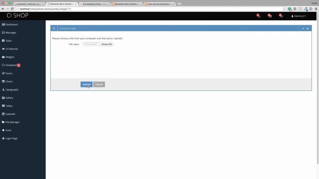 Build an online shop with Codeigniter - part 13: more image uploading смотреть онлайн