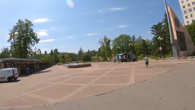 Белгород улица Победы (Belgorod Victory Street) смотреть онлайн