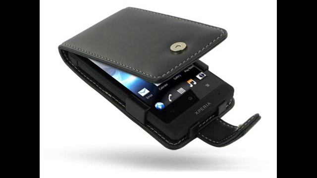 PDair Leather Case for Sony Xperia Go ST27i - Flip Type (Black) смотреть онлайн