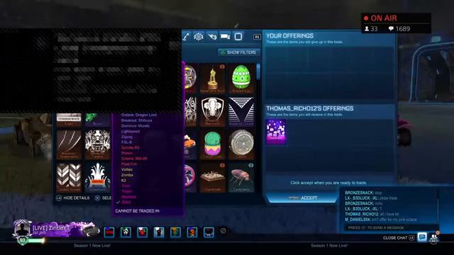 *LIVE* Rocket League Trading | New Item Shop | Playing Games | BIG Giveaway At 1500! PSN: ZintieYT смотреть онлайн