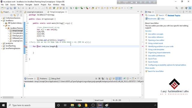 Array Concept in Java || Single Dimensional Array in Details || Java in Bangla ||| Class 5 смотреть онлайн
