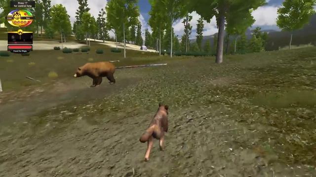 A Bear in the Honey Burrow! | WolfQuest Let's Play - Episode 6 смотреть онлайн