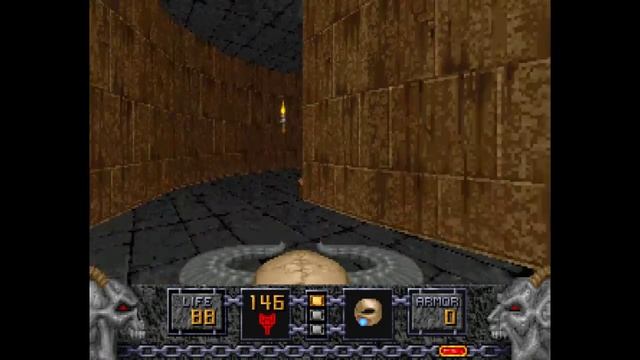 Heretic - E5M9 "Skein of D'Sparil" (100% Kills/Items/Secrets, skill 4) смотреть онлайн