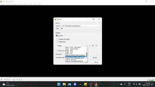 Free video converter | Convert video format using VLC media player | AVI, MP4, MKV, WEBM etc. смотреть онлайн