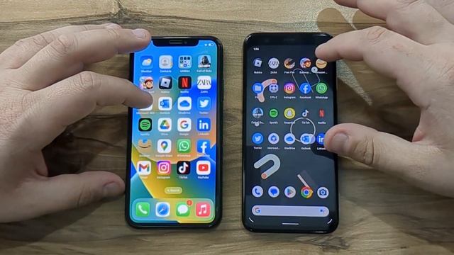 iPhone X vs Google Pixel 4 смотреть онлайн