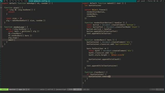 Визуализация сортировки на js, LAST PART смотреть онлайн