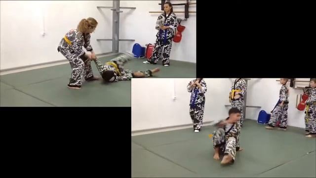 Тренировка Хапкидо в детской группе КБИ "Самуранг" смотреть онлайн