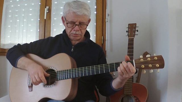 Dance Me To The End Of Love ( Fingerstyle Guitar - Tab ) Leonard Cohen смотреть онлайн