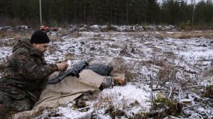 Пристрелка оптического прицела на карабине МР-161к