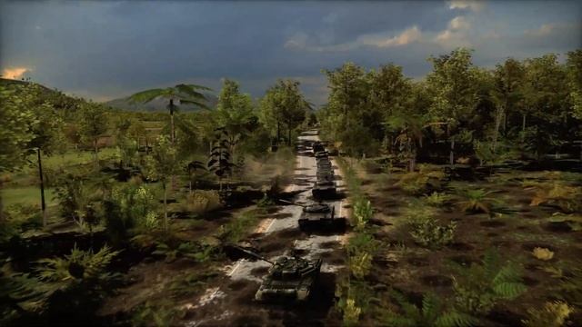 Wargame : Red Dragon ▏ Т-72БУ & Т-90С смотреть онлайн