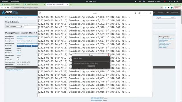 How to install Steam on Manjaro Linux [Arch] смотреть онлайн