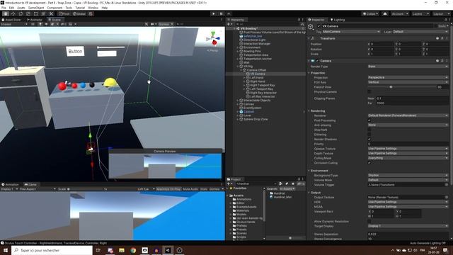 Introduction to VR in Unity - PART 8 : SNAP ZONE смотреть онлайн