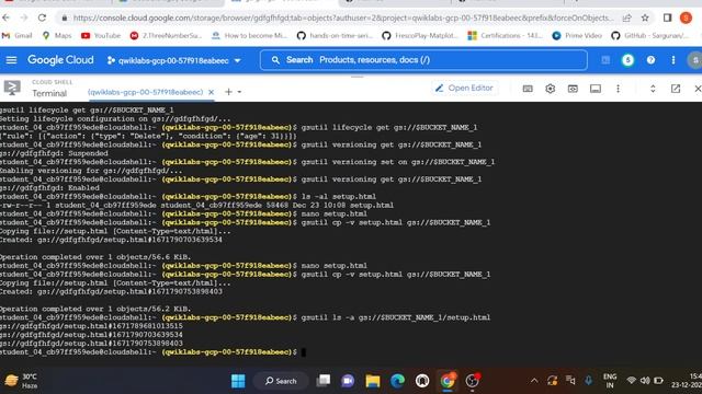 Cloud Storage Essential Google Cloud Infrastructure Core Services | Qwiklabs | GCP смотреть онлайн