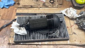 Стружка в  масляном фильтре! Что это было?