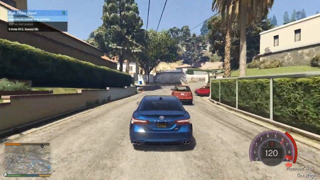 GTA 5 : UBER TAXI DRIVING WITH TOYOTA CAMRY #RealLife