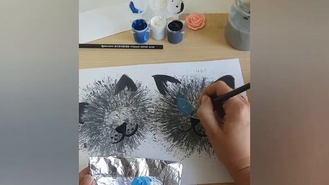 как нарисовать кошек смотреть онлайн