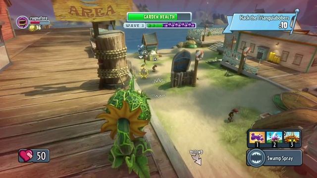 CREEPY CHOMP! Plants vs Zombies: Garden Warfare (HD) Lone Predator смотреть онлайн