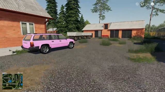 Карта Bajeczna Идеальная для небольшого хозяйства - Farming Simulator 19 Обзор Карта Bajeczna FS19 смотреть онлайн
