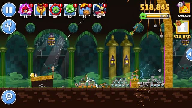 Angry Birds Friends. Dungeons & Piggies 6. 3 stars. Passage from Sergey Fetisov смотреть онлайн