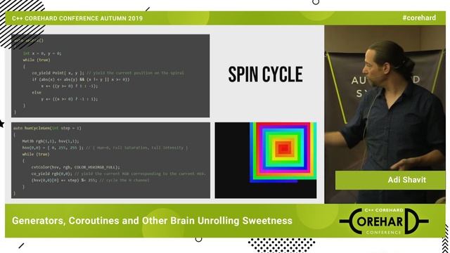 Generators, Coroutines and Other Brain Unrolling Sweetness. Adi Shavit ➠ CoreHard Autumn 2019 смотреть онлайн