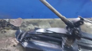 И снова лыжа снегохода буран. Еще одна дороботка своими руками.