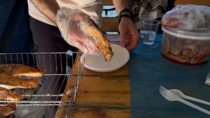 МОНАХОВ ПРУД. САРАТОВ. ШАШЛЫКИ ИЗ ЛОСОСЯ