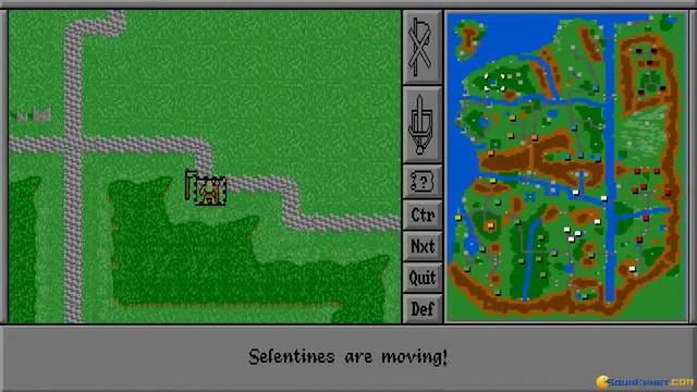Warlords gameplay (PC Game, 1990) смотреть онлайн