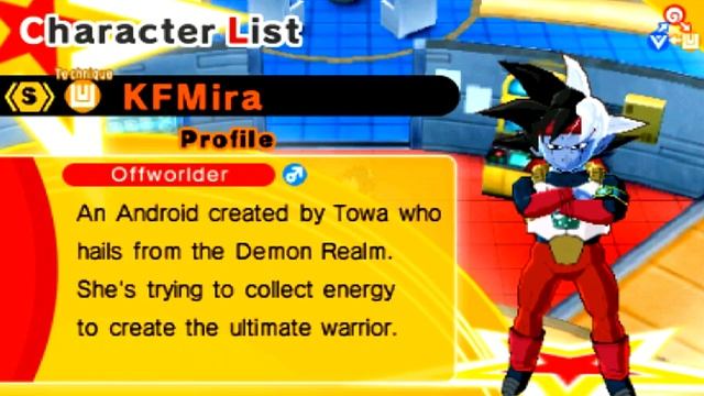Dragon Ball Fusions 3DS English: Miradock (Mira & Bardock Streetpass Fusion) Fusion Gameplay смотреть онлайн
