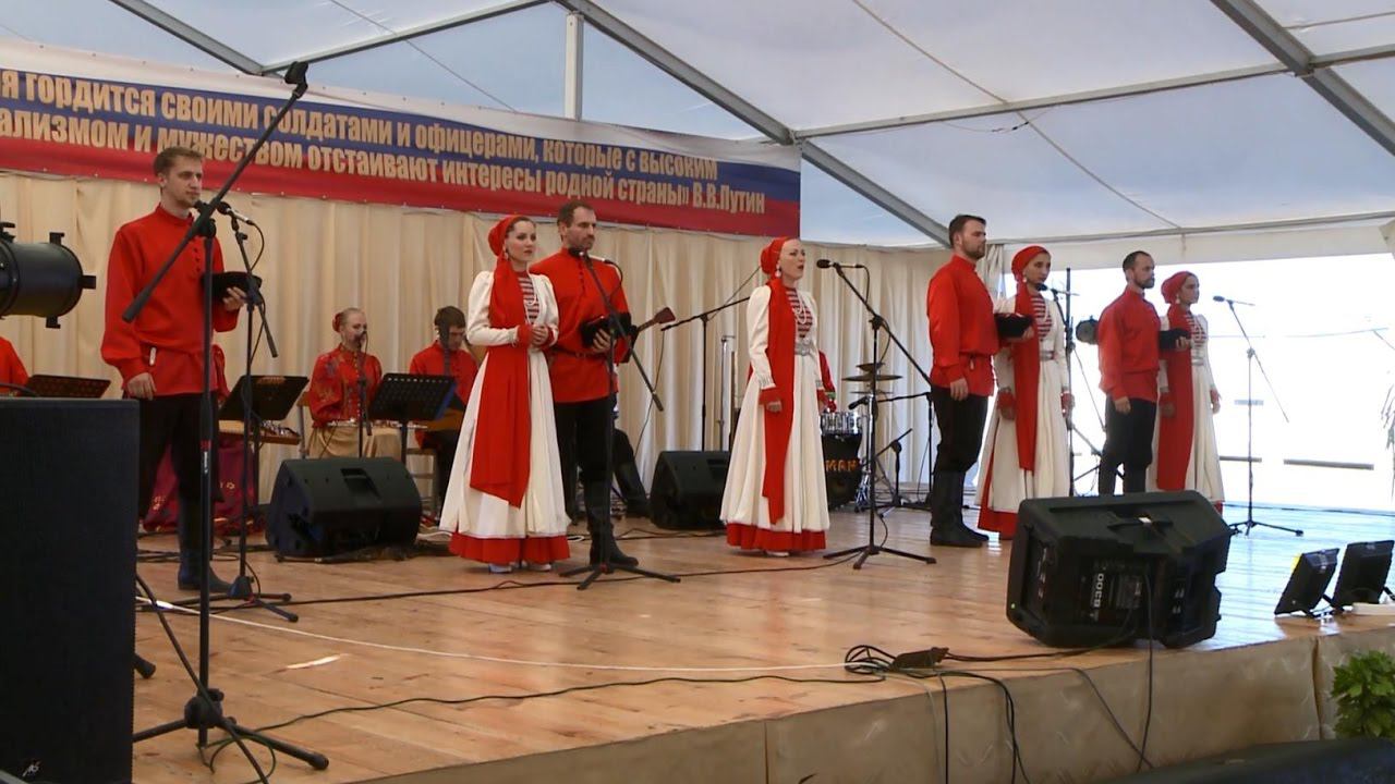 Репортаж. Казачий ансамбль Атаман. Сирия. 2016 г. смотреть онлайн