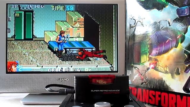 Game Boy Advance Double Dragon Advance Review Proper Remake best ever DD смотреть онлайн