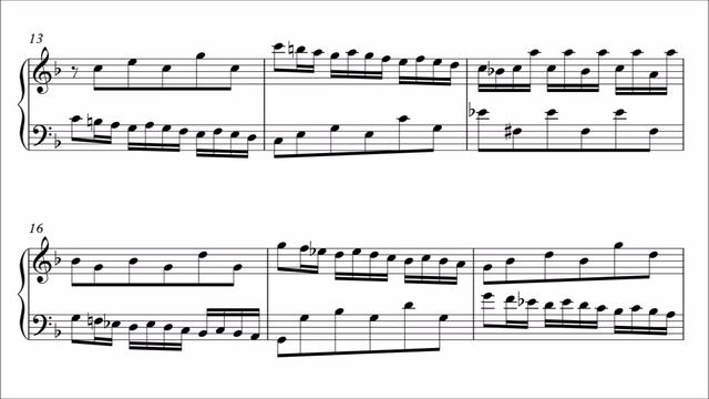 Bach: Invention 8 in F Major, BWV 779 (Urtext Edition) смотреть онлайн